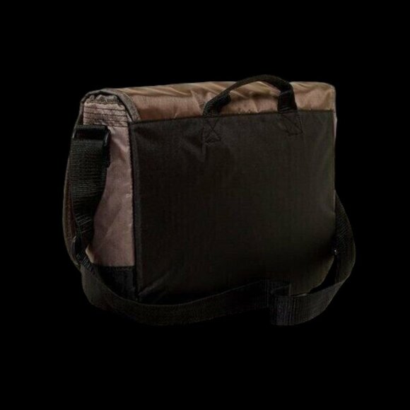 Timberland Luggage Messenger Bag Twin Mountain Brown 16 Inch New With Tag - Picture 3 of 3